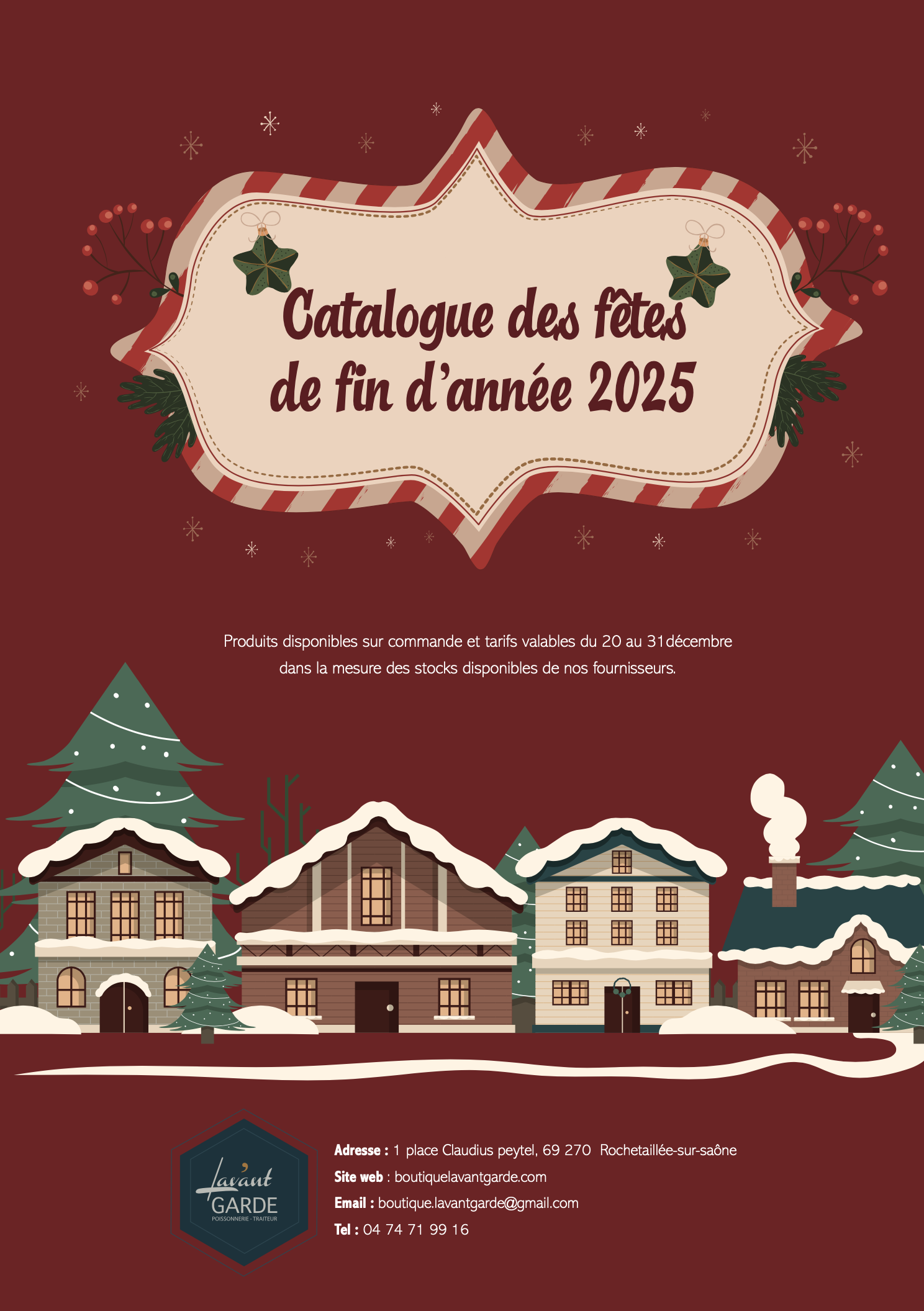 fêtes de fin d'année 2023